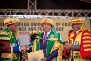 Enugu Governor, Mbah, Bags Honorary Doctorate From Ekiti  Varsity