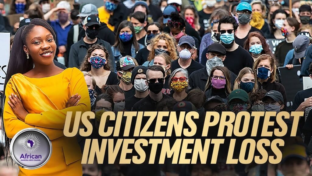 US Citizens Protest In Nigeria..