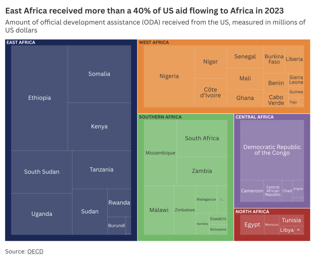Data modelling reveals heavy toll of USAID cuts on Africa