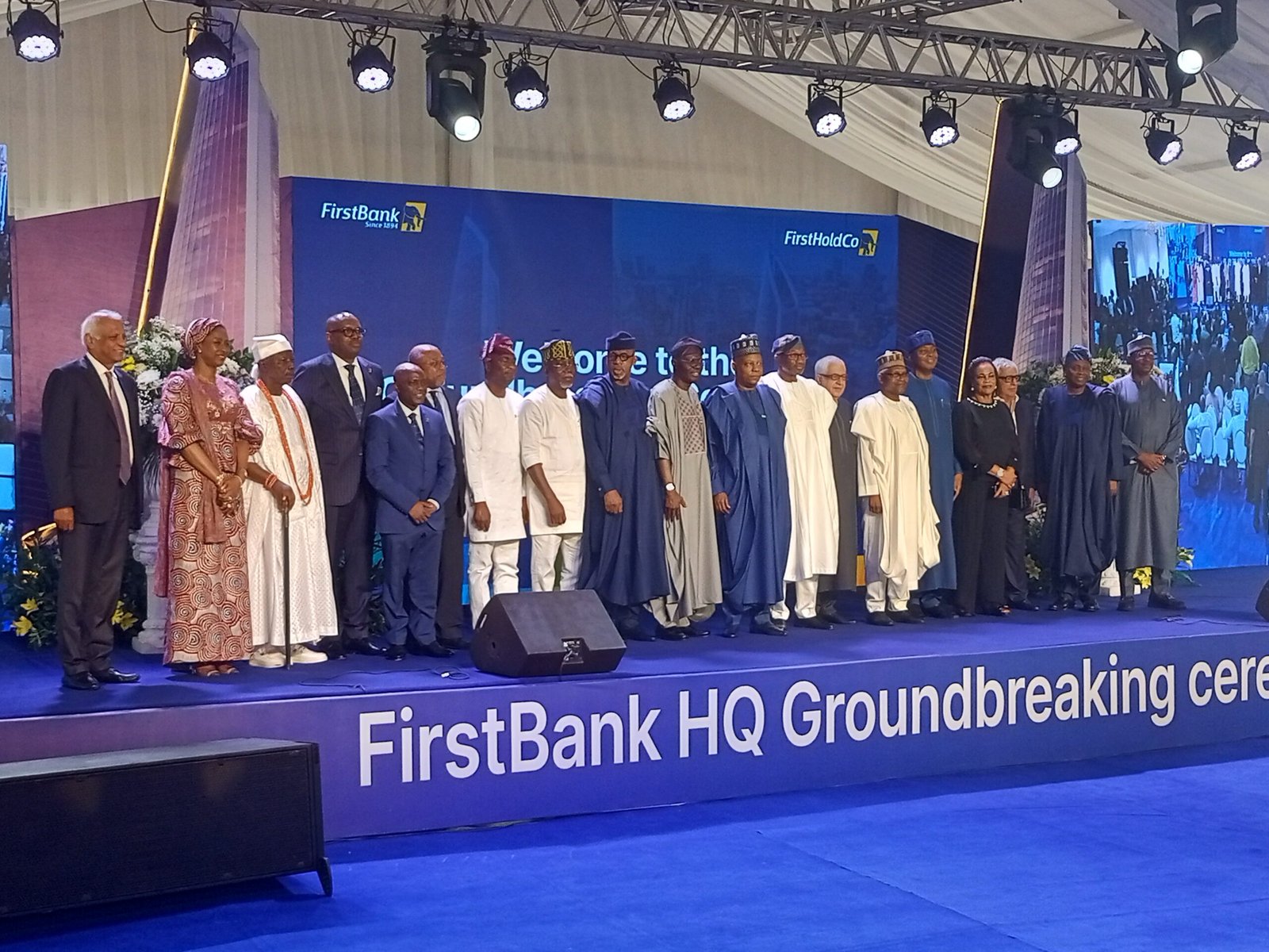 Dignitaries at the event