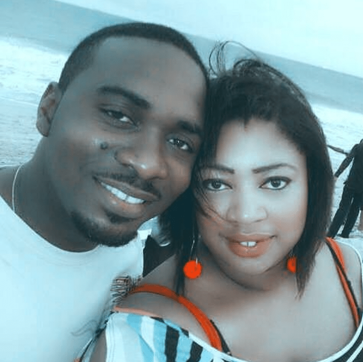 Nollywood actor Uzor Arukwe with his wife