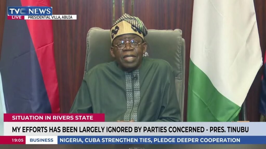 BREAKING: President Tinubu Suspends Fubara, Deputy For Six Months, Declares State Of Emergency BREAKING: President Tinubu Suspends Fubara, Deputy For Six Months, Declares State Of Emergency