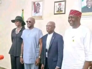 Natasha present as Benue governor appoints 2Baba technical adviser (PHOTOS)