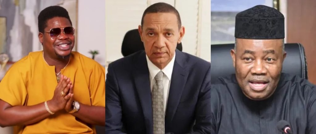 Mr Macaroni and Ben Murray-Bruce