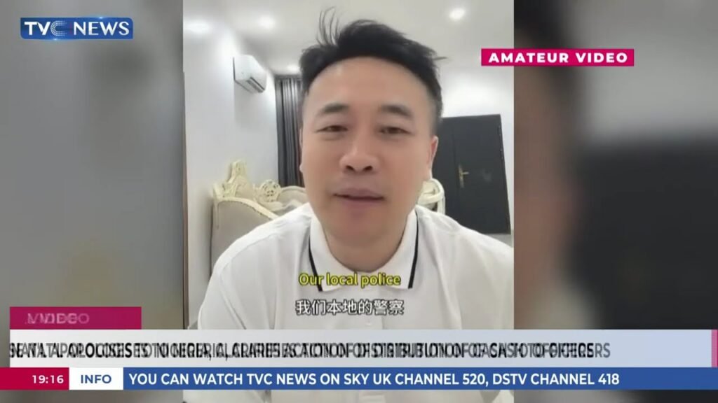 Chinese Nat'l Apologises To Nigeria, Clarifies Action Of Distribution Of Cash To Officers Chinese Nat'l Apologises To Nigeria, Clarifies Action Of Distribution Of Cash To Officers