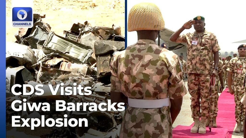 After Giwa Barracks Explosion, CDS Visits Troops In Borno, Pledges Continued Support