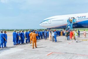 Kebbi airlifts first batch of 2025 pilgrims to Saudi Arabia