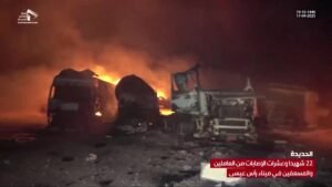 Fire razes truck, goods worth millions in Kwara