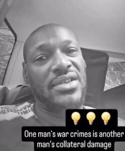 Veteran Singer, 2face Idibia, Addresses People Who Claim He Is A Threat To Them (Video)