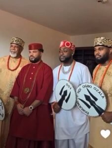 Davido Performs Grooms Men Duties At Manager Asa Asika’s Traditional Wedding (Video)