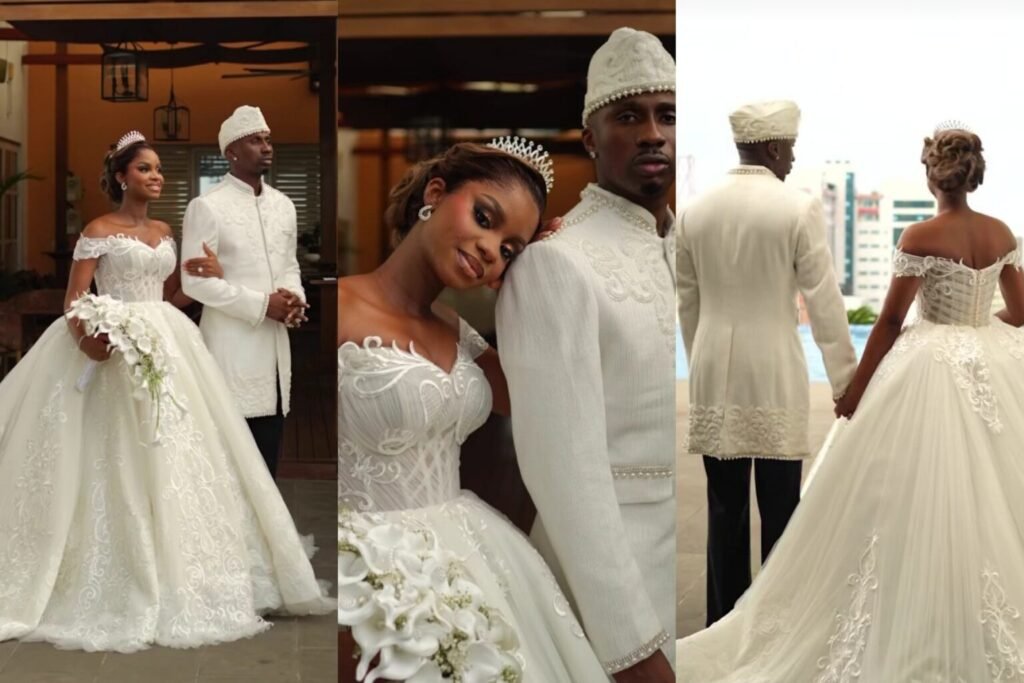Forever Together – Priscilla Ojo Says on Her White Wedding Day (Video)