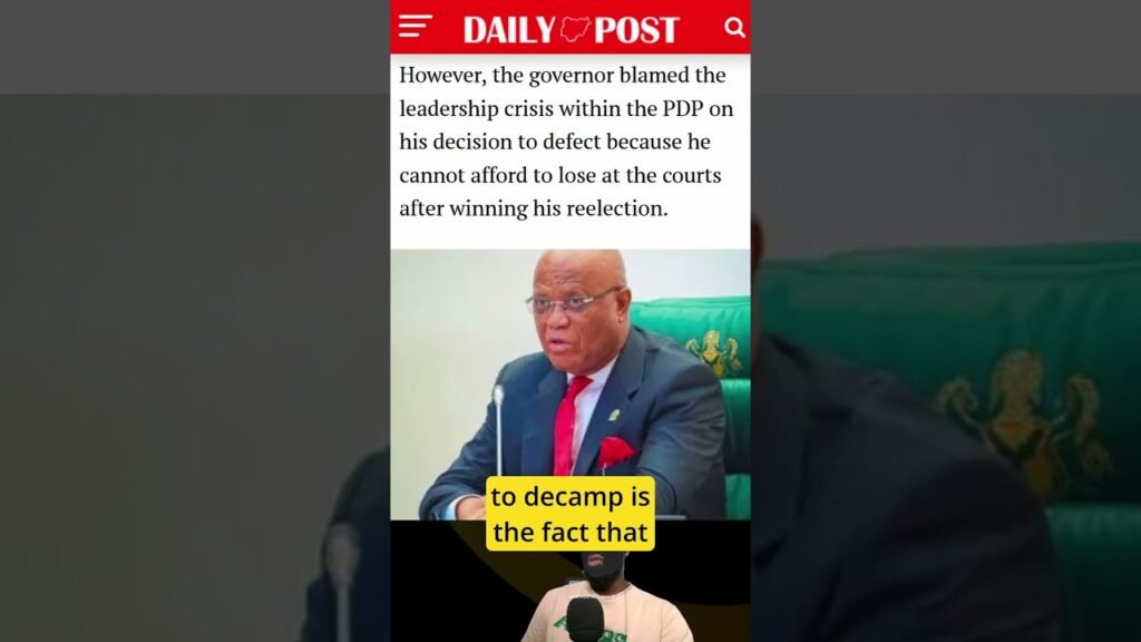 Decamp to APC or Resign Gov Eno #nigeria #naija #tinubu #nigerianews #news #tiktok #duet #africa
