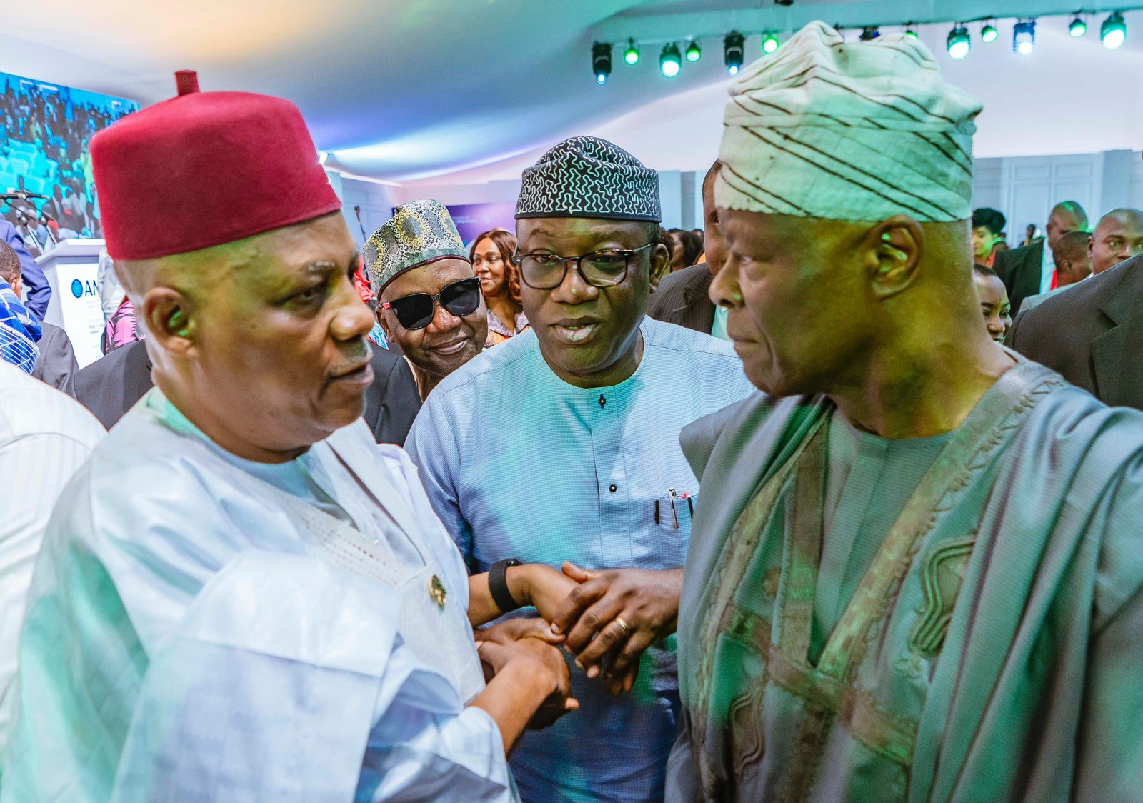 Vice President Kashim Shettima at the commissioning of the African Medical Centre of Excellence (AMCE) in Abuja
