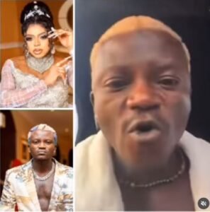 You’re Not A Woman – Drama Looms As Portable Calls Out Bobrisky (Video)