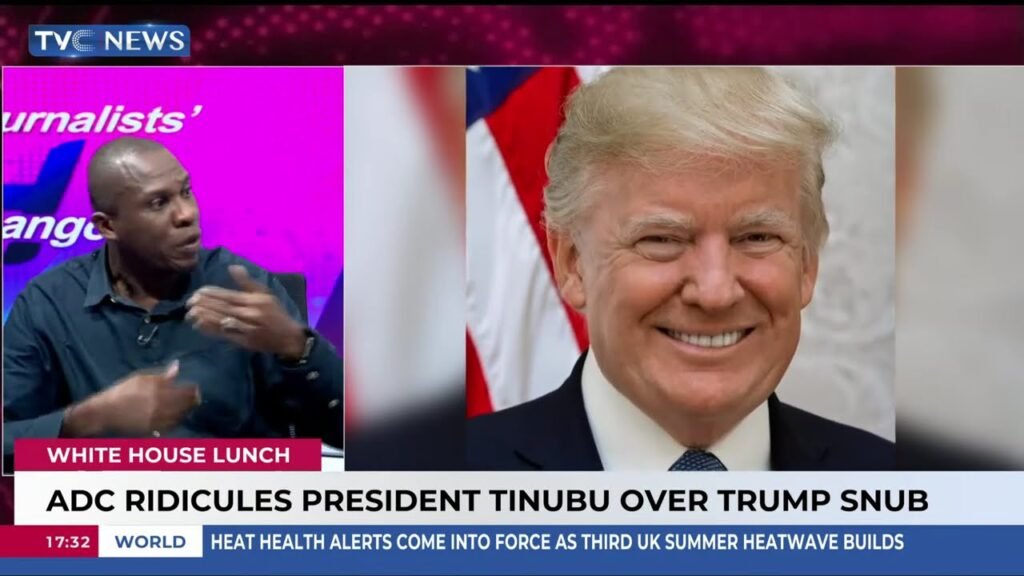 ADC Ridicules President Tinubu Over Trump Snub