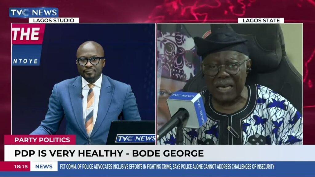 Atiku, David Mark, Peter Obi Driven By Personal Ambition – Bode George Atiku, David Mark, Peter Obi Driven By Personal Ambition – Bode George