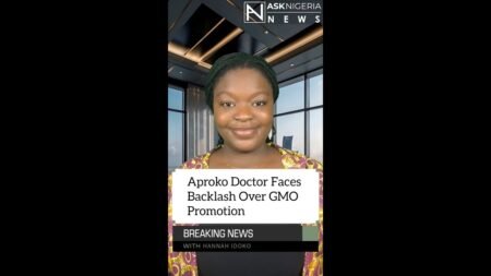 Aproko Doctor Faces Backlash Over GMO Promotion ┃ Ask Nigeria Breaking News! Aproko Doctor Faces Backlash Over GMO Promotion ┃ Ask Nigeria Breaking News!