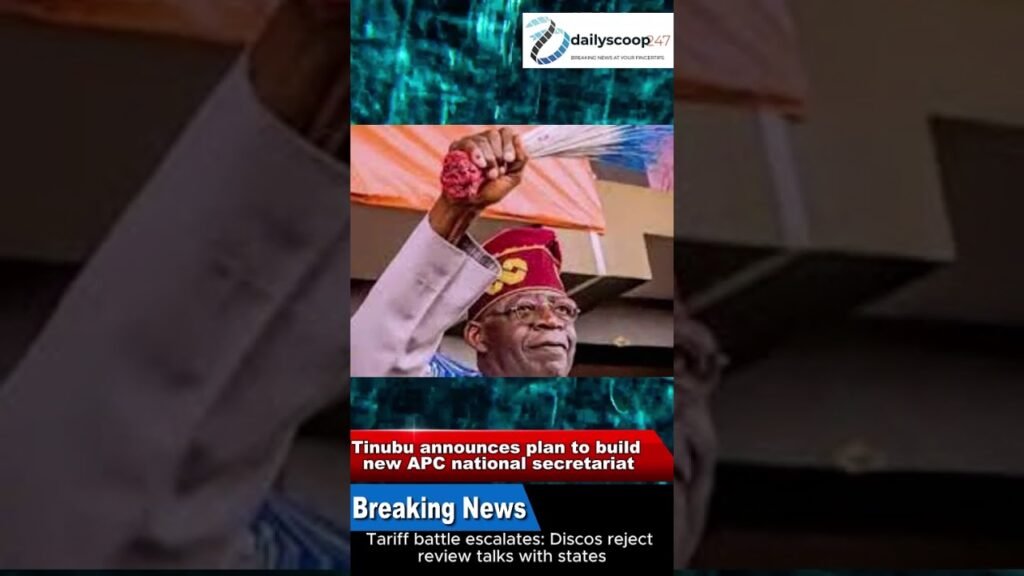 Tinubu Announces Plan To Build New APC National Secretariat #FrontPage News Update – July 24th, 2025 Tinubu Announces Plan To Build New APC National Secretariat #FrontPage News Update – July 24th, 2025