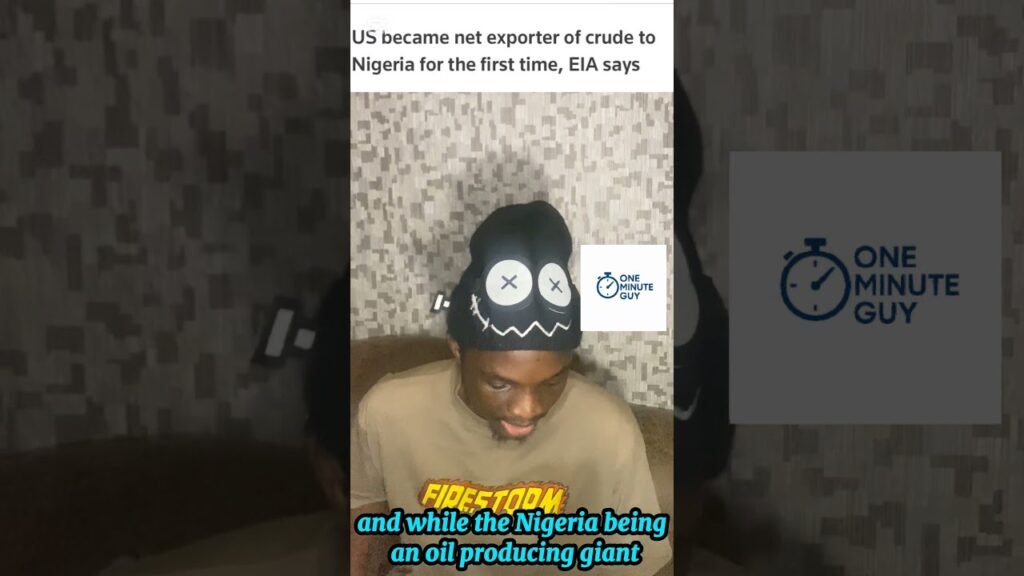Nigeria produces oil but still imports #OneMinuteGuy #NigeriaNews #DangoteRefinery #USANigeria Nigeria produces oil but still imports #OneMinuteGuy #NigeriaNews #DangoteRefinery #USANigeria