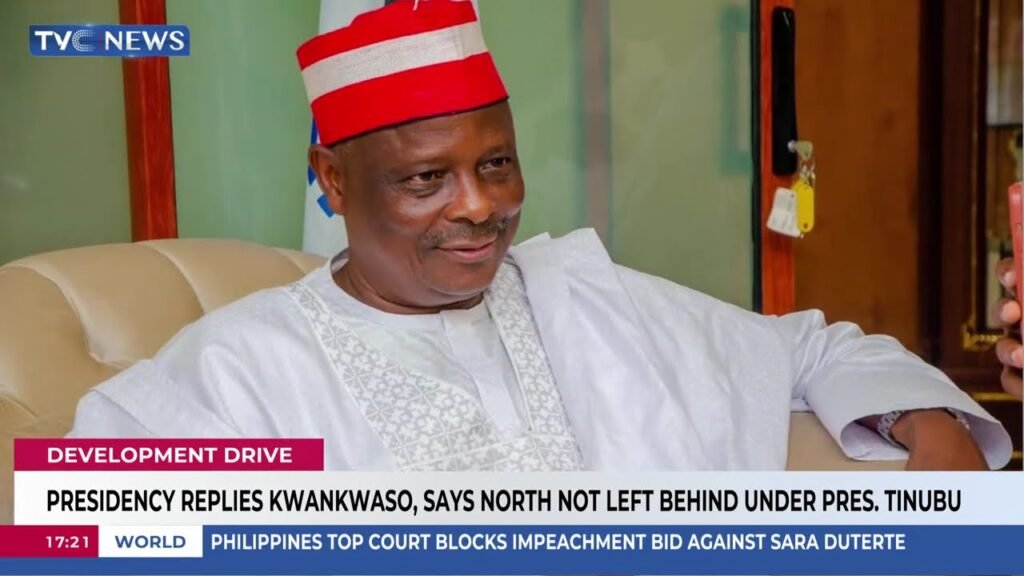 Presidency Hits Back At Kwankwaso, Says North Not Left Behind Under Tinubu