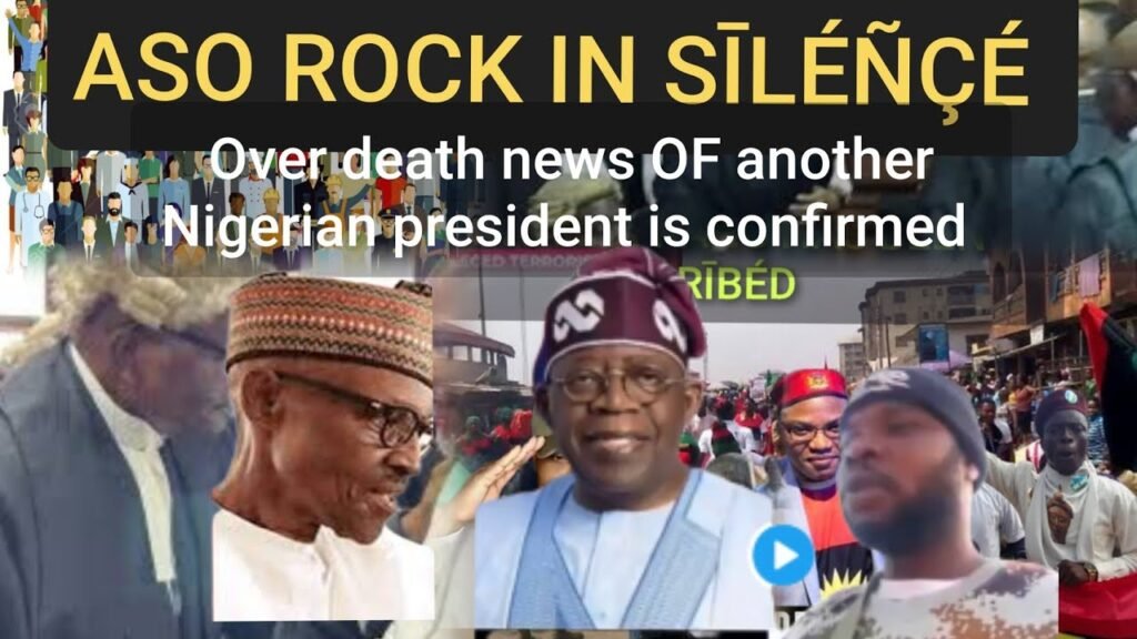 ASO ROCK IN TOTAL SĪLÉÑÇÉ, DÉÄTH NEWS OF ANOTHER NIGERIAN PRESIDENT IS CONFIRMED ÇØÑFÙSĪØÑ BREAK OUT