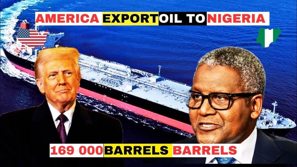 AMERICA SIGNS TO EXPORT LARGEST CRUDE OIL TO NIGERIA.