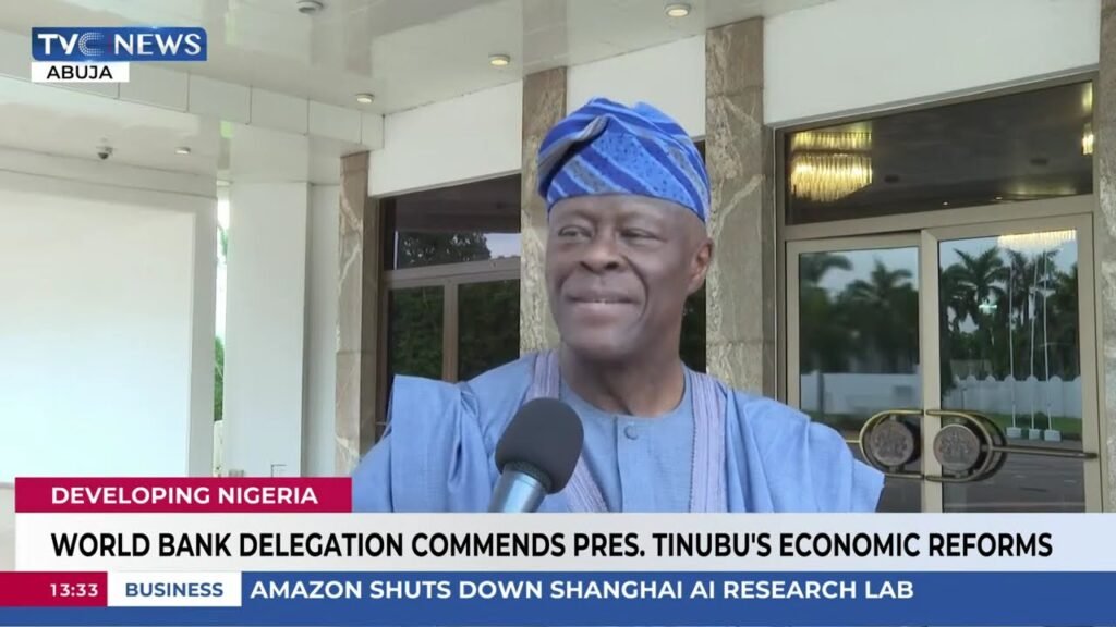 World Bank Delegation Commends Pres. Tinubu's Economic Reforms