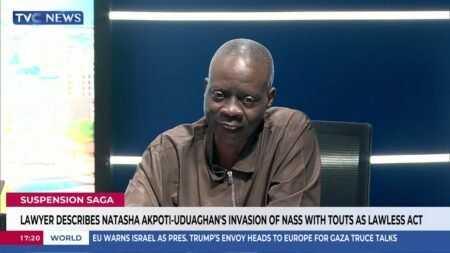 Lawyer Describes Natasha's Invasion Of NASS With Touts As A Lawless Act