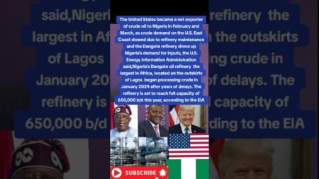 the Dangote refinery drove up Nigeria's demand