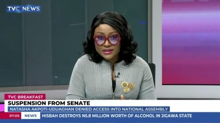 Senator Natasha Denied Access Into National Assembly