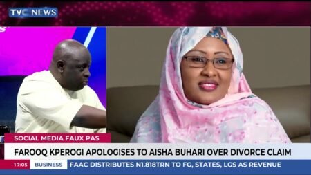 Farooq Kperogi Apologizes To Aisha Buhari Over False Divorce Claim Farooq Kperogi Apologizes To Aisha Buhari Over False Divorce Claim