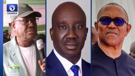 'You're Right, He Should Stop Politicking,' Wike Defends Okpehbolo Over Speech To Peter Obi 'You're Right, He Should Stop Politicking,' Wike Defends Okpehbolo Over Speech To Peter Obi