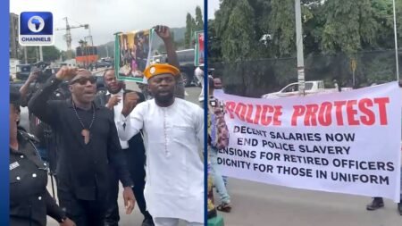 IGP Orders Tight Security As Retired Officers Begin Protest In Abuja IGP Orders Tight Security As Retired Officers Begin Protest In Abuja