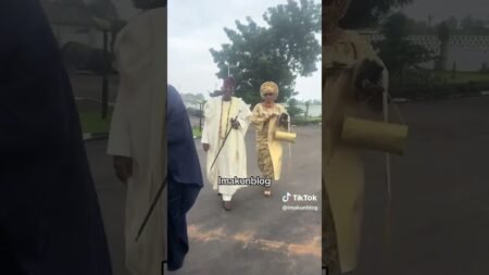 Awujale of Ijebu Land. OGD arrived #prayer #ijebuode #ijebu #nigeria #nigerianews #shorts