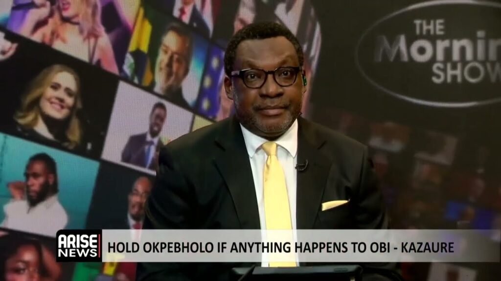 The Morning Show: Hold Okpebholo if Anything Happens To Obi – Kazaure The Morning Show: Hold Okpebholo if Anything Happens To Obi – Kazaure