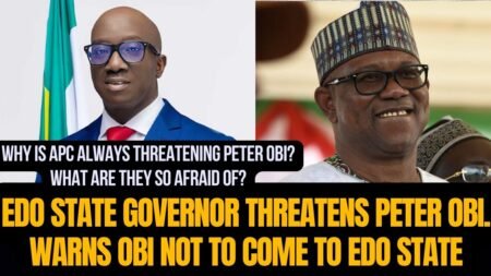 Edo State Governor Monday Okpebholor Threatens Peter Obi #nigeria #news #subscribe #tinubu #election Edo State Governor Monday Okpebholor Threatens Peter Obi #nigeria #news #subscribe #tinubu #election