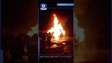 Petrol Tanker Explodes In Ibadan Petrol Tanker Explodes In Ibadan