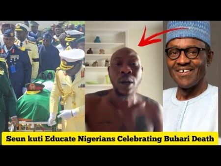 Seun kuti Reacts to Nigerians Celebrate Buhari Death News As He attack Tinubu