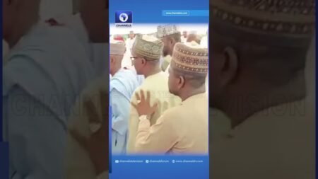 Buhari: Shettima Alongside Gov Radda Arrive Prayer Venue