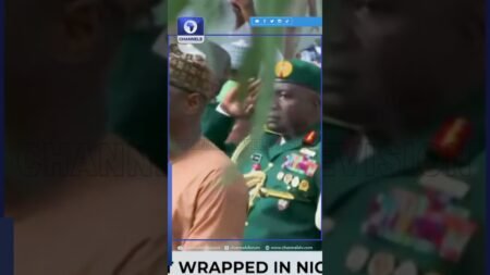 Katsina Gov Dikko Radda Fights Back Tears At Buhari’s Funeral