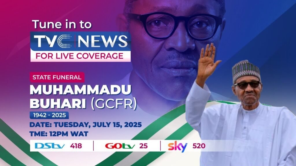 Live Coverage of Former President Muhammadu Buhari's State Funeral Live Coverage of Former President Muhammadu Buhari's State Funeral