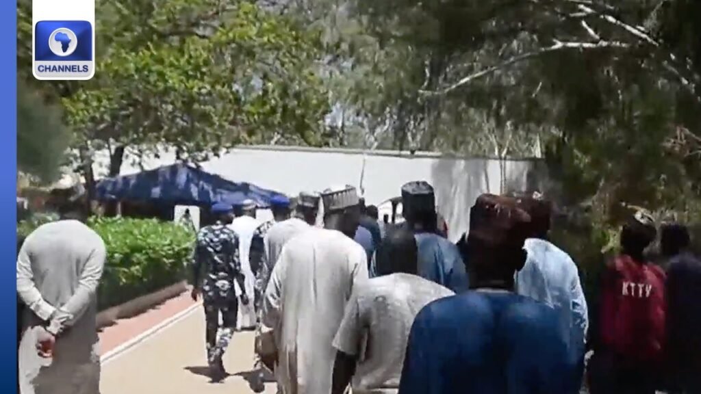 Mourners Gather At Daura Residence Of Former President