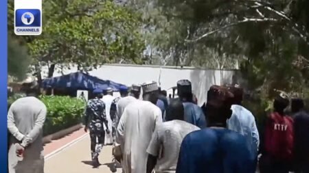 Mourners Gather At Daura Residence Of Former President