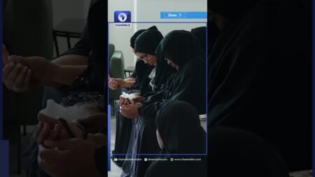 Buhari's Widow, Aisha Weeps As Shettima, Others Pay Condolence In London