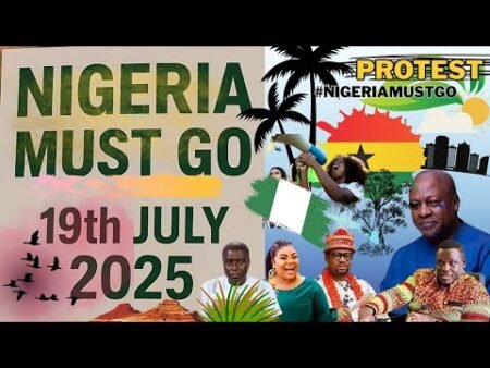 Nigeria Must Go” Protest – 19th July 2025 | Ghanaians Rise in Unity