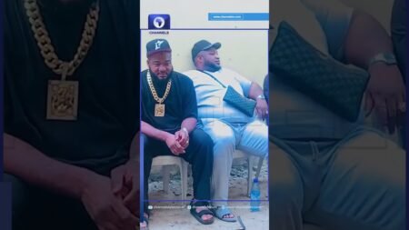 LG Elections: Sam Larry At A Polling Unit In Lagos