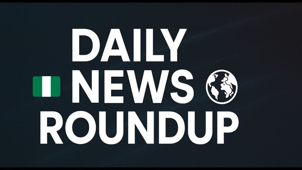Daily news roundup: Nigeria News & World Headlines You Can’t Miss