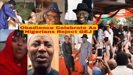 Massive Jubilation As Nigerians And Obedience Reject Goodluck Ebele Jonathan Backs Peter Obi Massive Jubilation As Nigerians And Obedience Reject Goodluck Ebele Jonathan Backs Peter Obi
