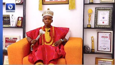 Meet The Youngest Chief In The History Of Yoruba Land, Crowned At 5 Meet The Youngest Chief In The History Of Yoruba Land, Crowned At 5
