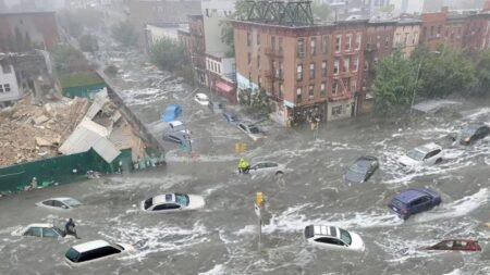 Lagos-Nigeria is sinking turns into an ocean! Homes, cars submerged! Businesses totally paralyzed!
